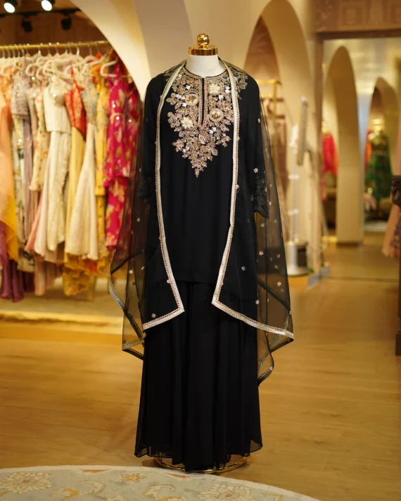Black Kurta Set