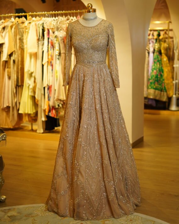 Champagne Beige Gown