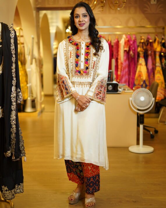 Ivory Kurta Set