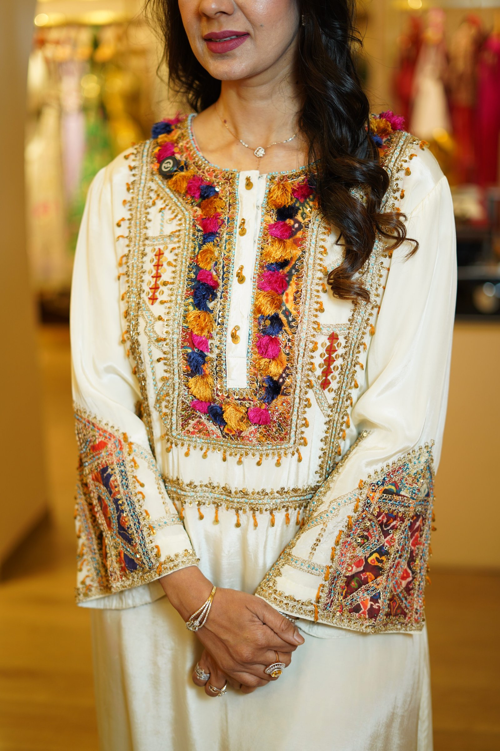 Ivory Kurta Set